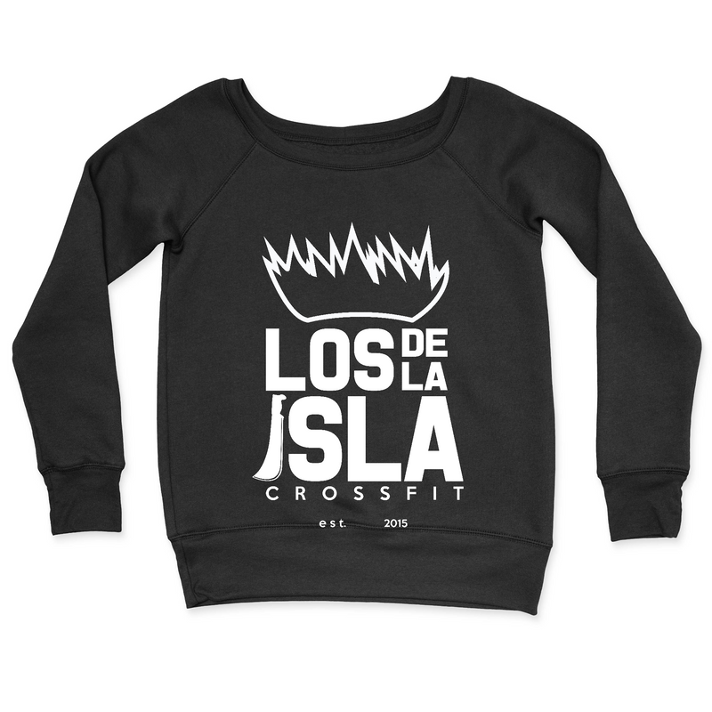Womens 2X-Large BLACK CrewNeck