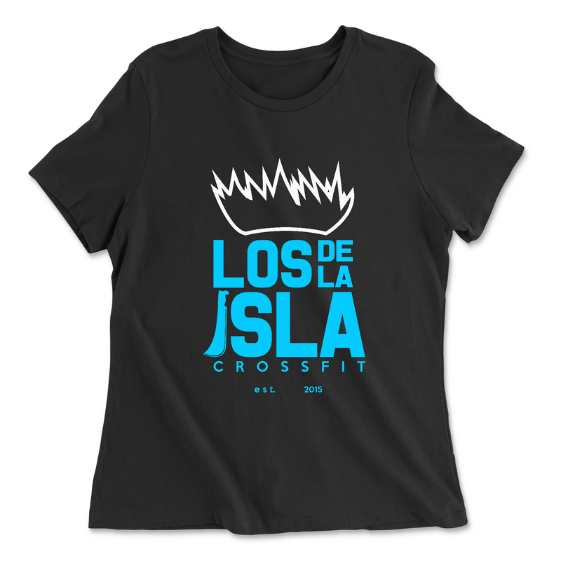 Womens 2X-Large BLACK Relaxed Jersey T-Shirt