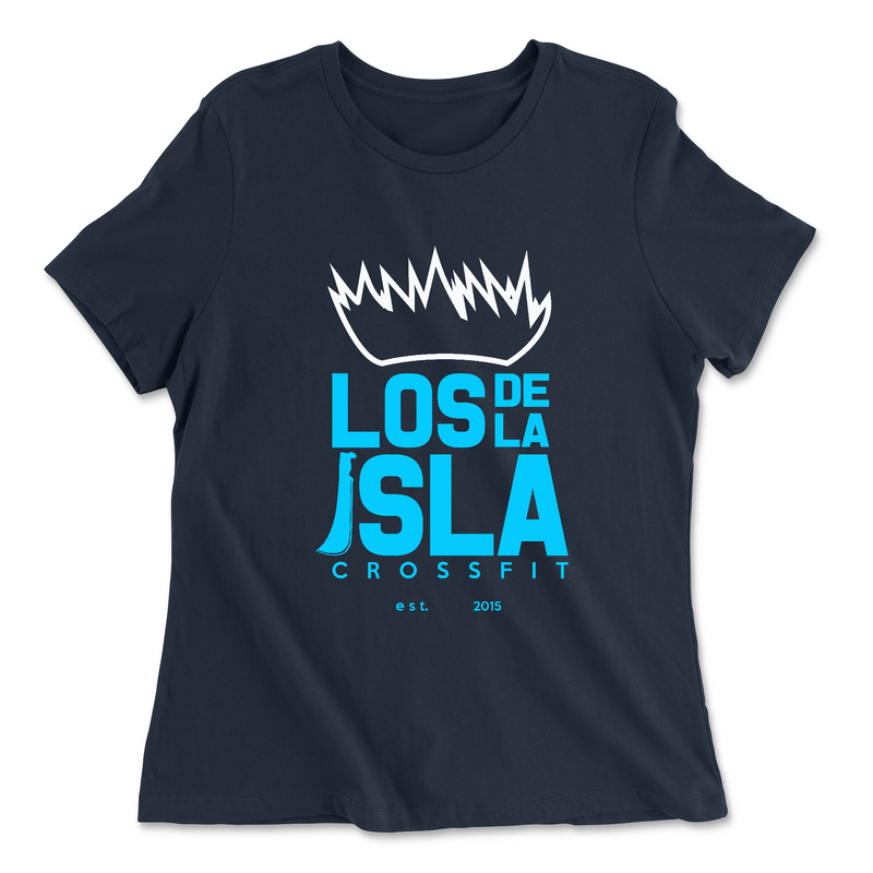 Womens 2X-Large NAVY Relaxed Jersey T-Shirt