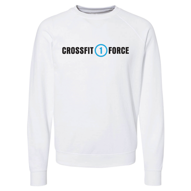 Mens 2X-Large WHITE CrewNeck