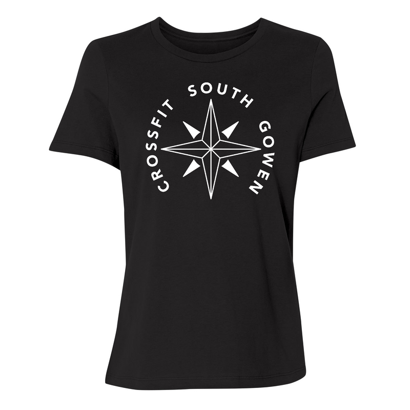 CrossFit South Gowen Compass Womens - Relaxed Jersey T-Shirt