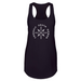 Womens 2X-Large Black Tank Top (Front Print Only)