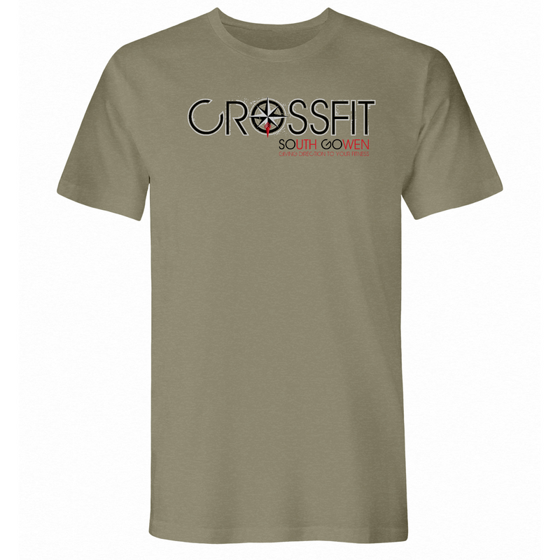 Mens 2X-Large Light Olive T-Shirt