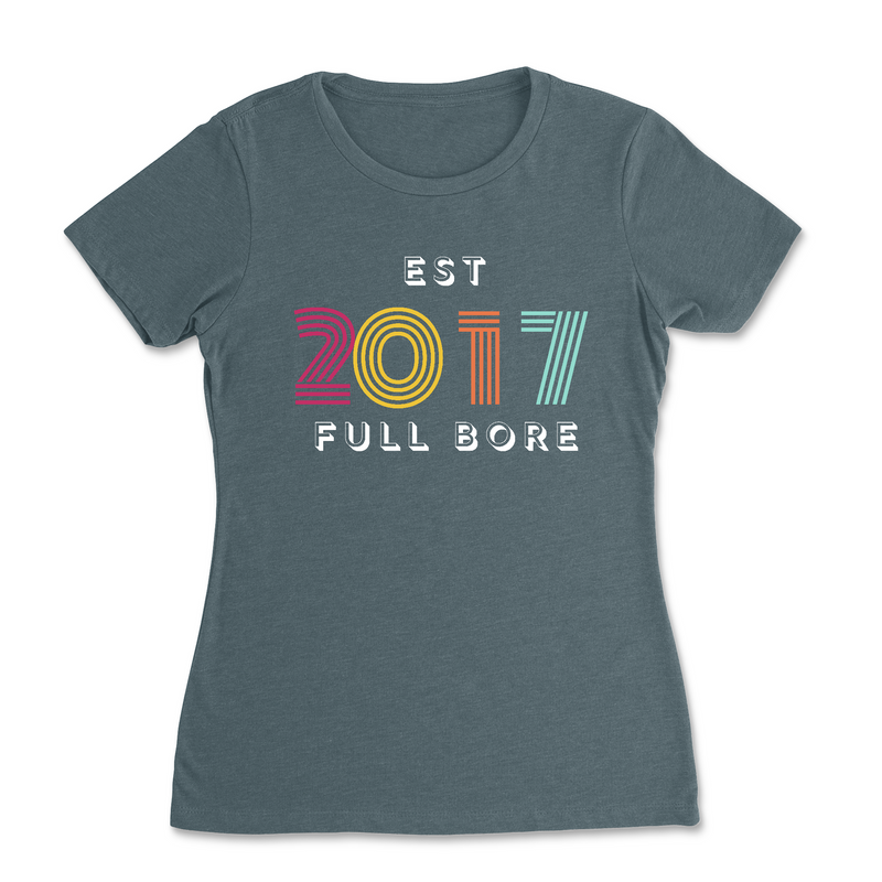 CrossFit Full Bore South - Retro Birthday - Womens - T-Shirt
