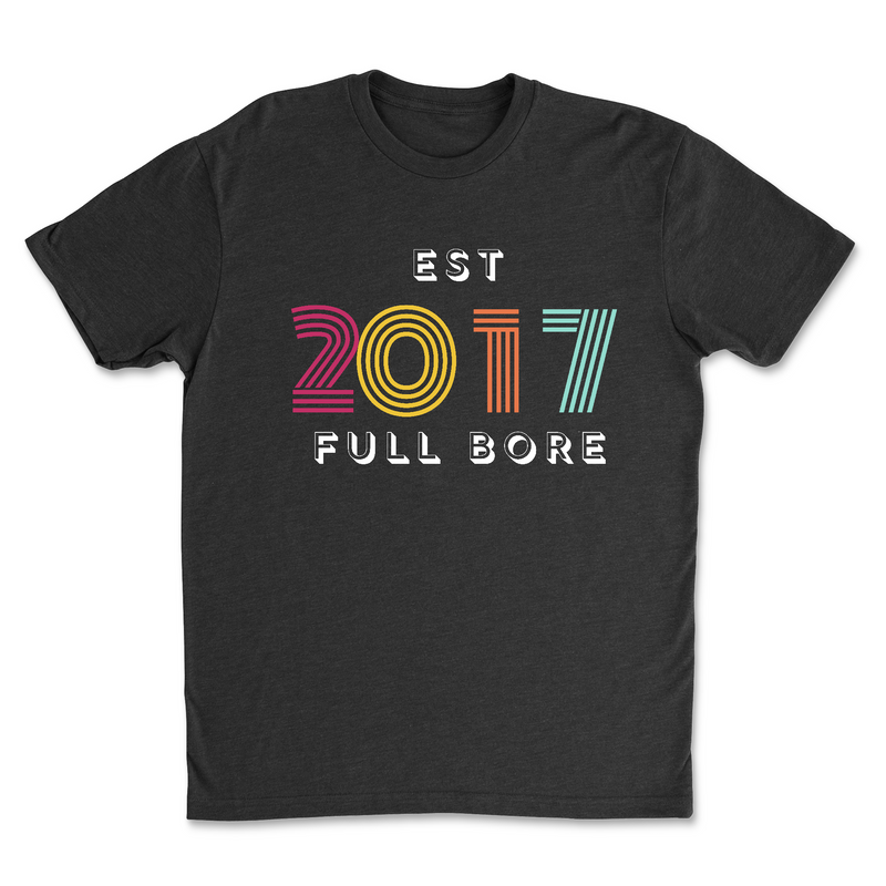 CrossFit Full Bore South - Retro Birthday - Mens - T-Shirt