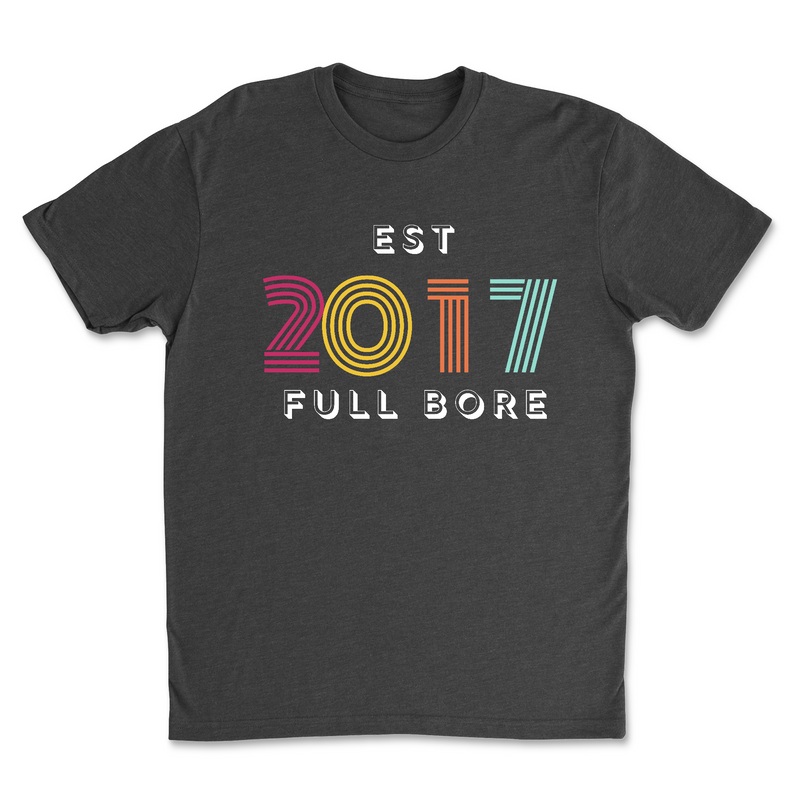 CrossFit Full Bore South - Retro Birthday - Mens - T-Shirt