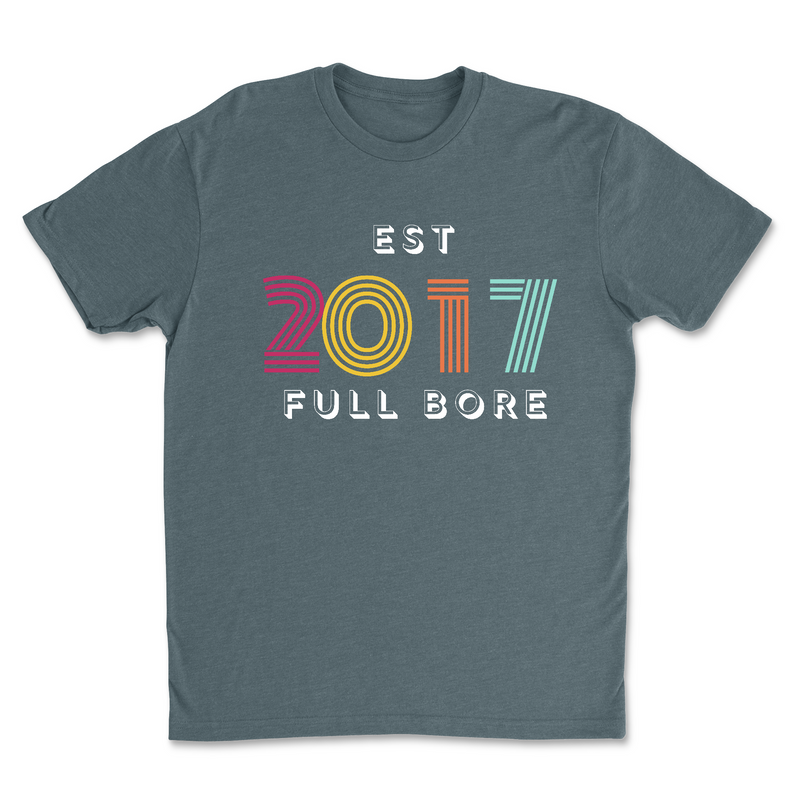 CrossFit Full Bore South - Retro Birthday - Mens - T-Shirt