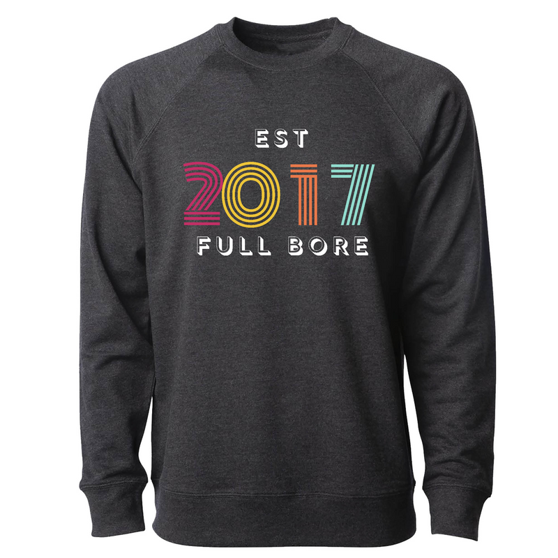 CrossFit Full Bore South - Retro Birthday - Mens - CrewNeck