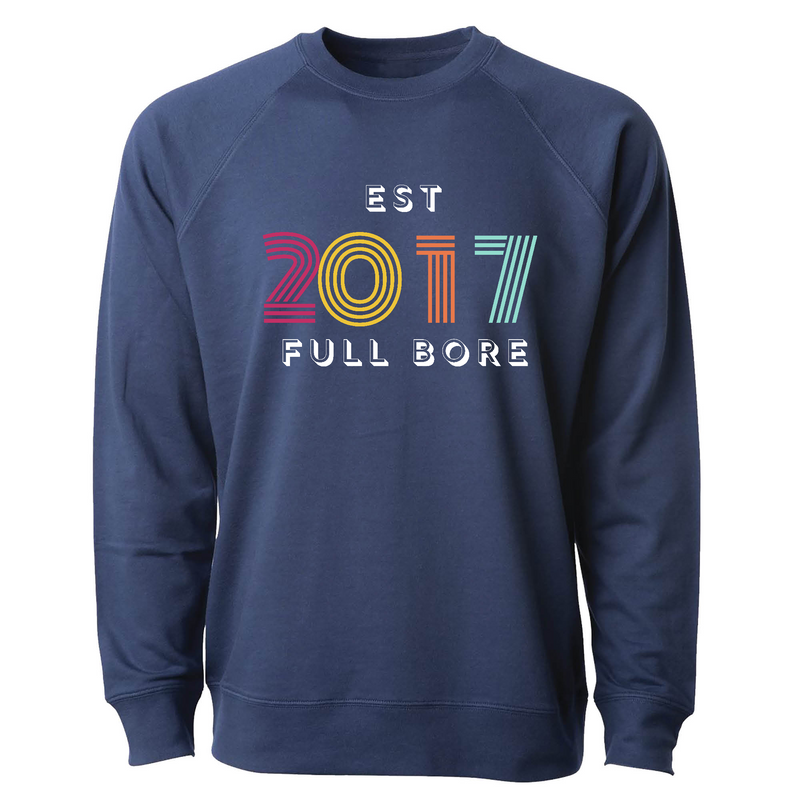 CrossFit Full Bore South - Retro Birthday - Mens - CrewNeck