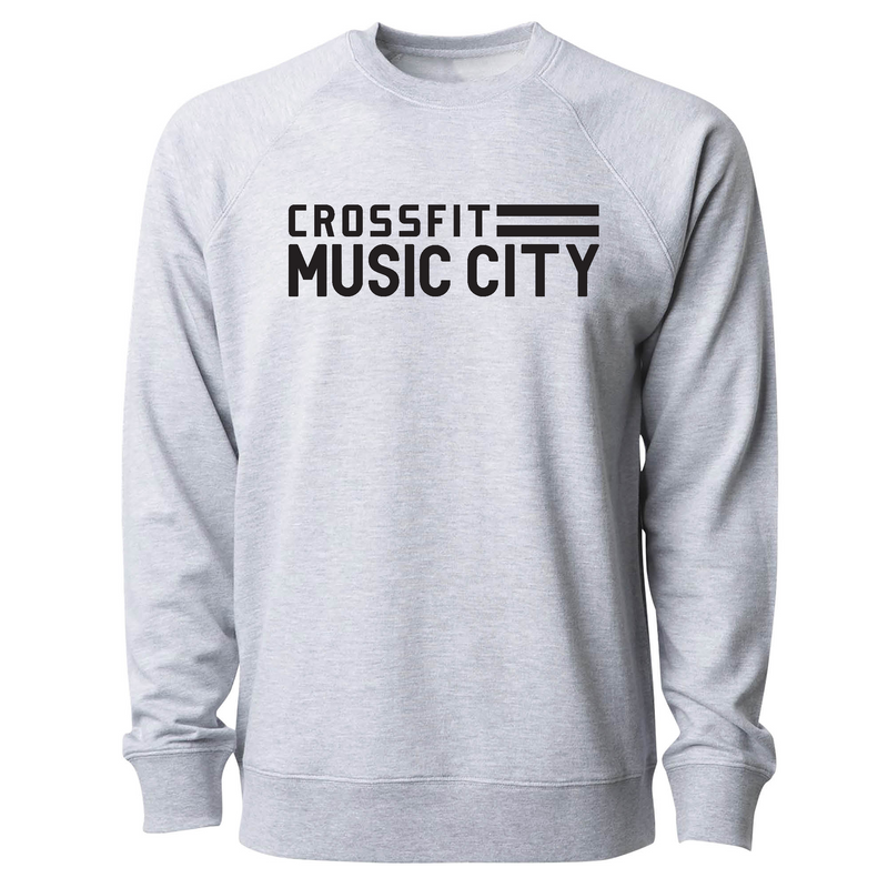 Mens 2X-Large ATHLETIC_HEATHER CrewNeck