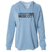 Womens 2X-Large MISTY_BLUE Hoodie