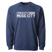 Mens 2X-Large INDIGO CrewNeck