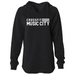 Womens 2X-Large BLACK Hoodie