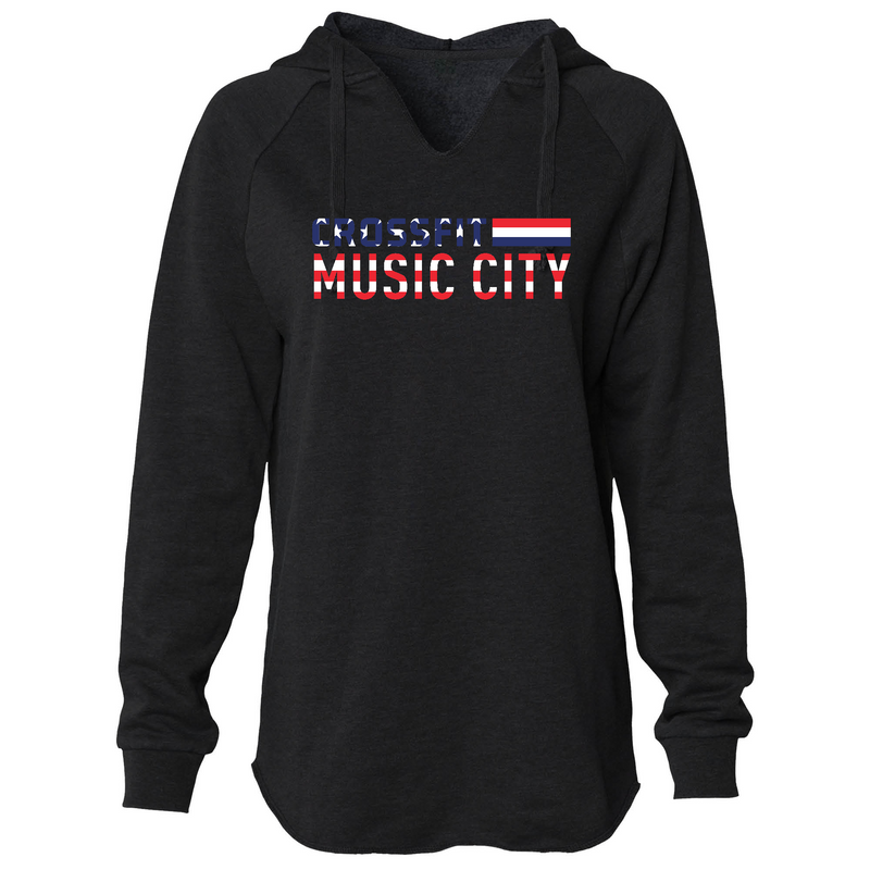 CrossFit Music City - Flag - Womens - Hoodie