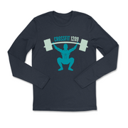 Mens 2X-Large DARK_NAVY Long Sleeve