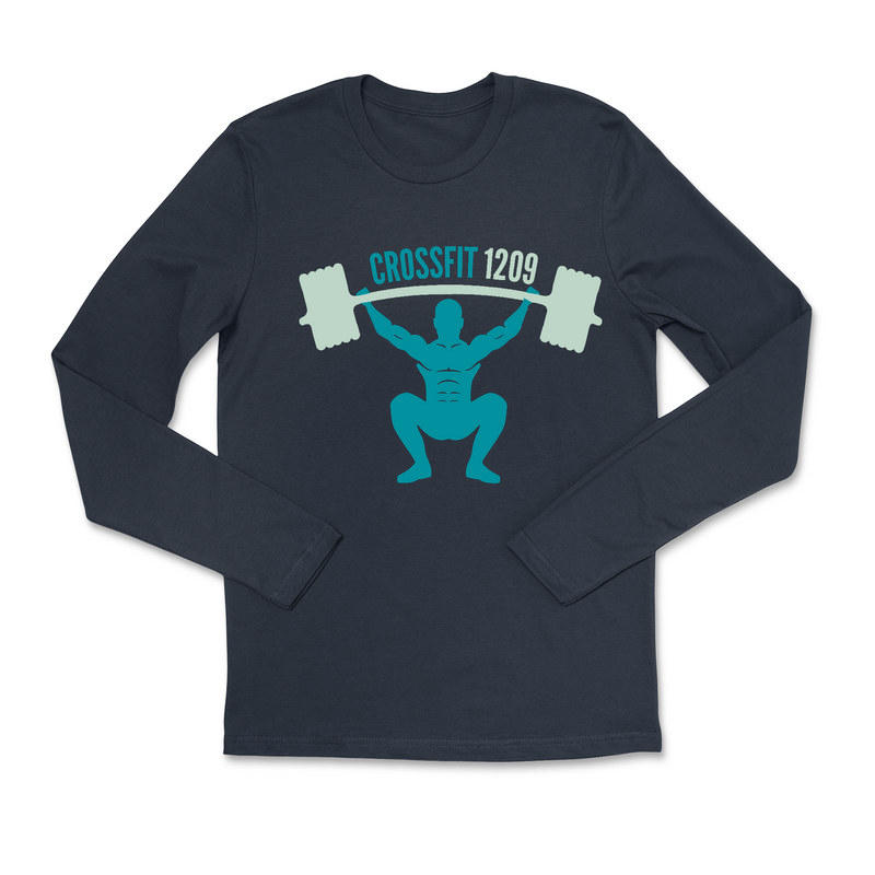 Mens 2X-Large DARK_NAVY Long Sleeve
