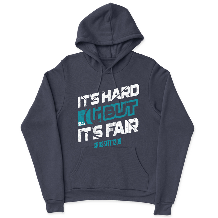 CrossFit 1209 It's Hard but It's Fair Mens - Hoodie