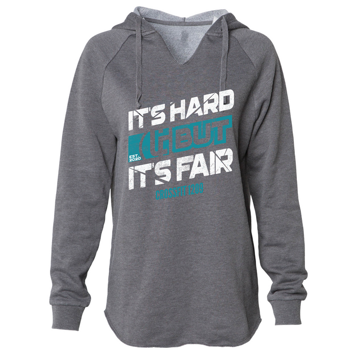 CrossFit 1209 It's Hard but It's Fair Womens - Hoodie