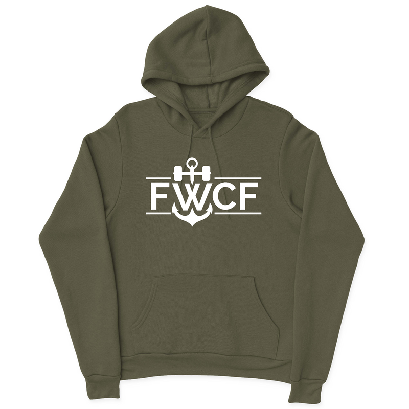 Fairwinds CrossFit - White - Mens - Hoodie