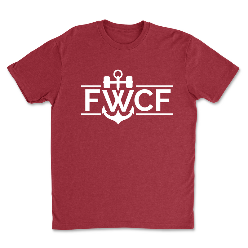 Fairwinds CrossFit - White - Mens - T-Shirt