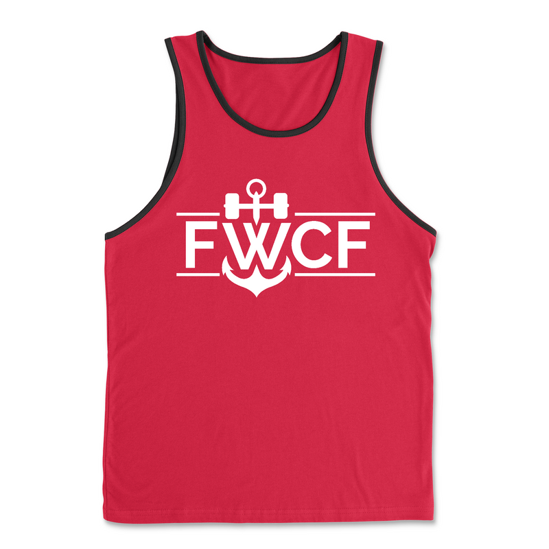 Fairwinds CrossFit - White - Mens - Tank Top