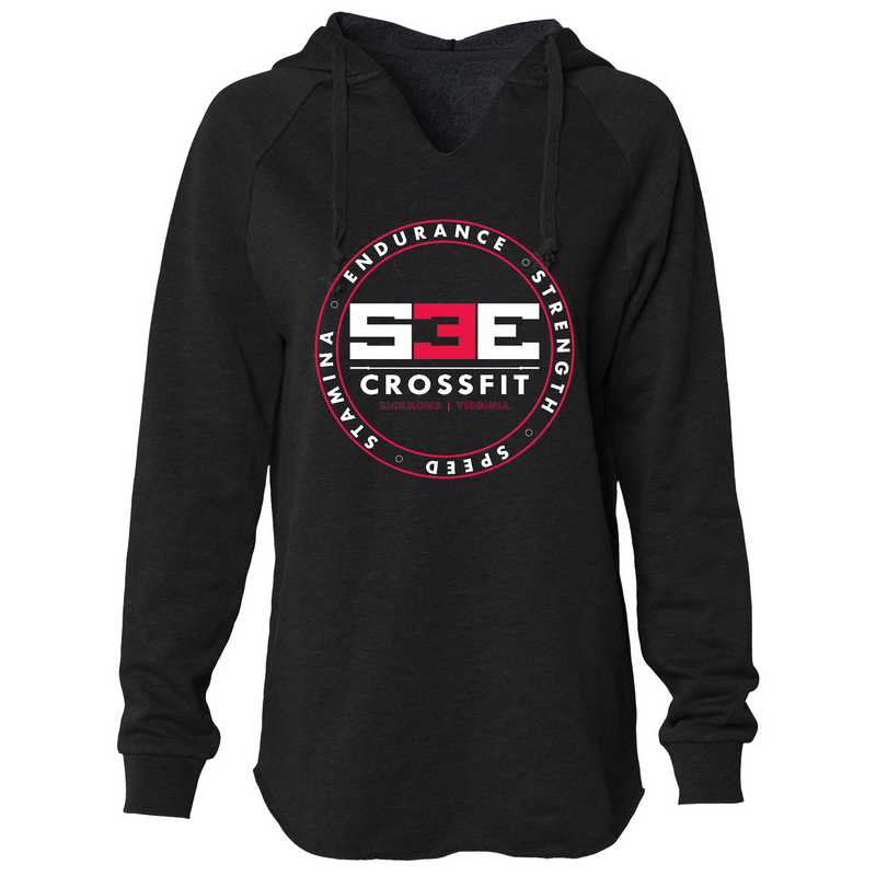 Womens 2X-Large BLACK Hoodie