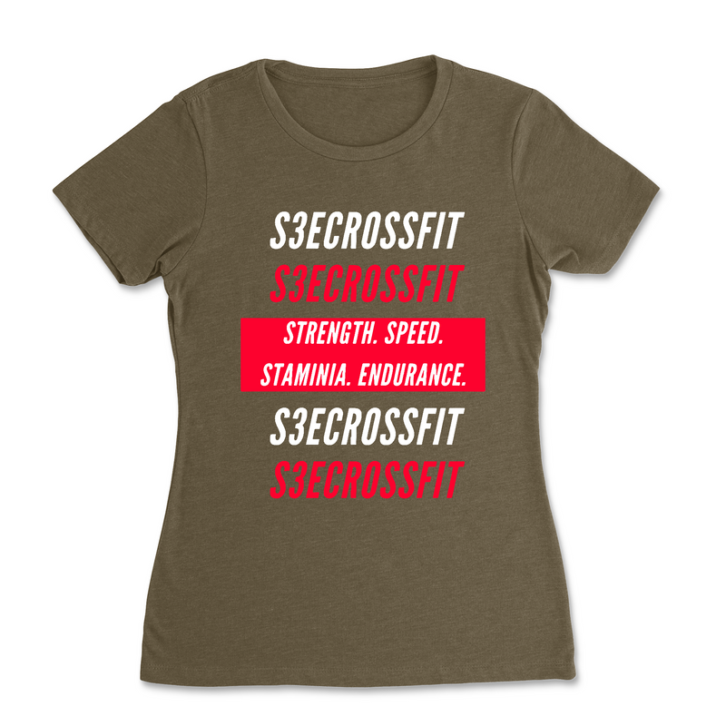 S3E CrossFit SSSE2 - Womens - T-Shirt