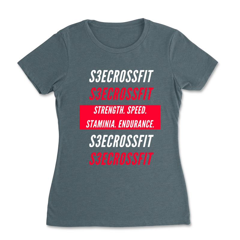 S3E CrossFit SSSE2 - Womens - T-Shirt