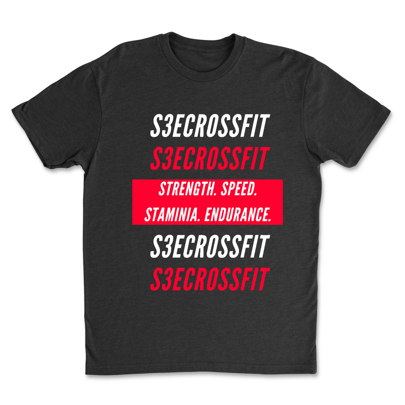 S3E CrossFit SSSE2 - Mens - T-Shirt