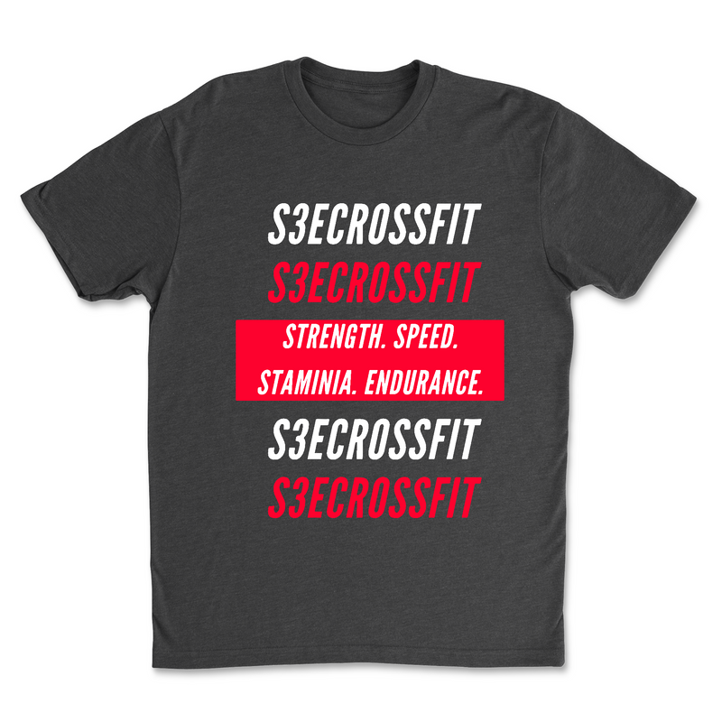 S3E CrossFit SSSE2 - Mens - T-Shirt