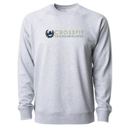 Mens 2X-Large ATHLETIC_HEATHER CrewNeck
