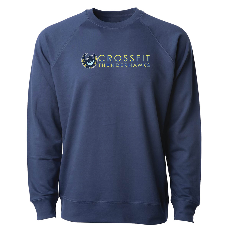 Mens 2X-Large INDIGO CrewNeck