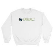 Mens 2X-Large WHITE Midweight Sweatshirt