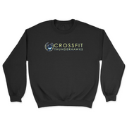 Mens 2X-Large BLACK Midweight Sweatshirt