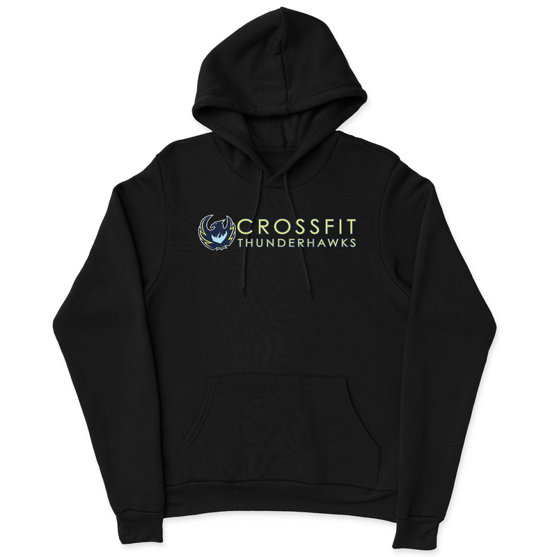 Mens 2X-Large BLACK Hooded T-Shirt