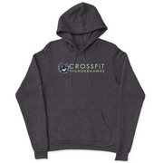 Mens 2X-Large CHARCOAL_HEATHER Hooded T-Shirt