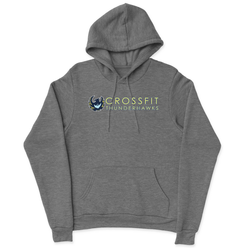 Mens 2X-Large GUNMETAL_HEATHER Hooded T-Shirt