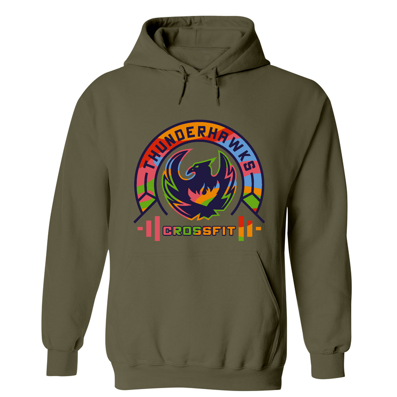 CrossFit ThunderHawk Multicolored Mens - Hoodie