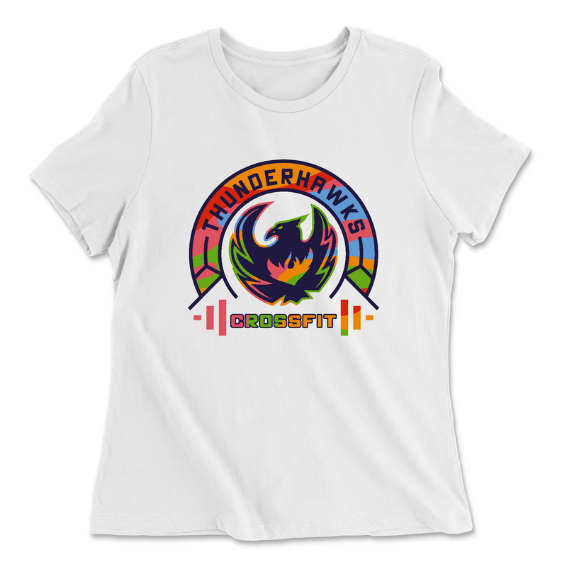 CrossFit ThunderHawk Multicolored Womens - Relaxed Jersey T-Shirt