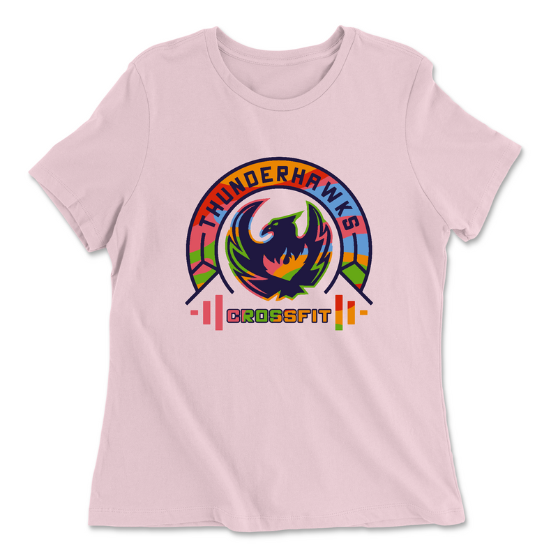 CrossFit ThunderHawk Multicolored Womens - Relaxed Jersey T-Shirt
