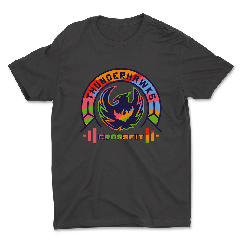CrossFit ThunderHawk Multicolored Unisex - Cotton T-Shirt