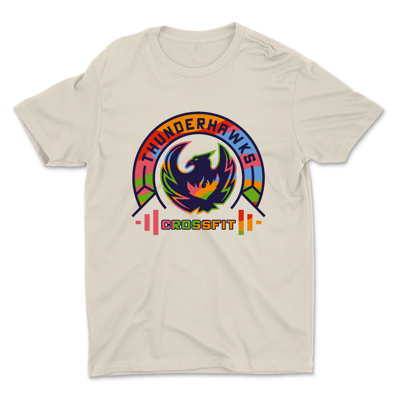 CrossFit ThunderHawk Multicolored Unisex - Cotton T-Shirt