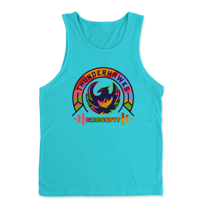 CrossFit ThunderHawk Multicolored Mens - Tank Top