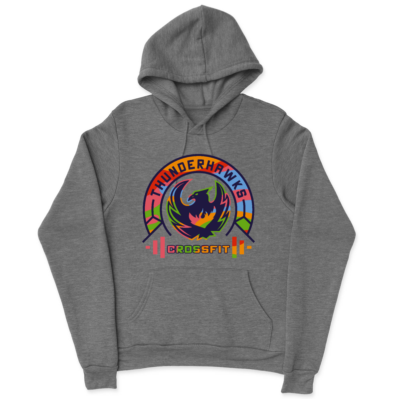CrossFit ThunderHawk Multicolored Mens - Hooded T-Shirt
