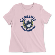 Womens 2X-Large PINK Relaxed Jersey T-Shirt
