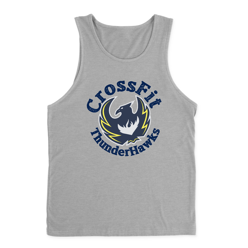 Mens 2X-Large HEATHER_GRAY Tank Top