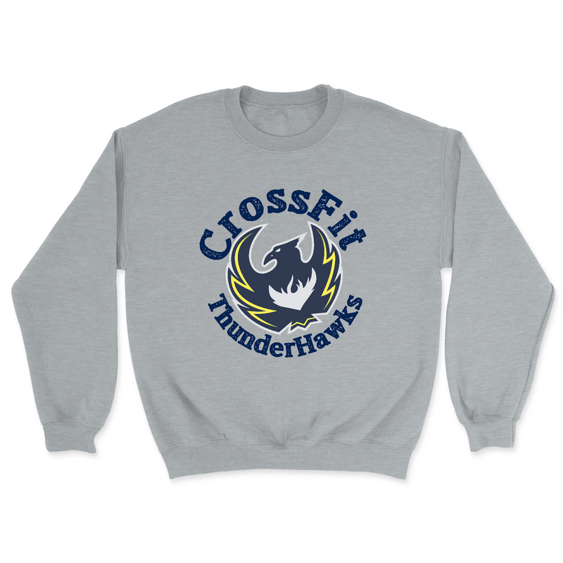 Mens 2X-Large GRAY_HEATHER Midweight Sweatshirt