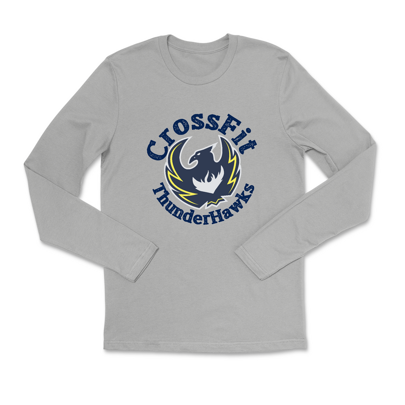 Mens 2X-Large HEATHER_GRAY Long Sleeve