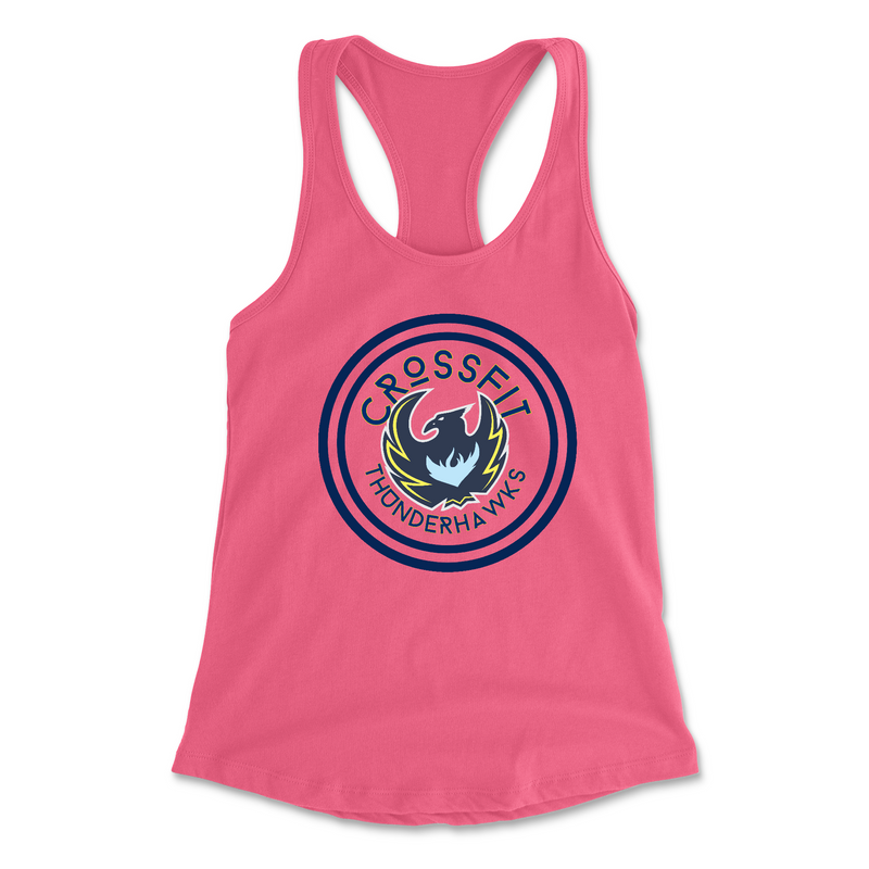 Womens 2X-Large HOT_PINK Tank Top