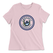 Womens 2X-Large PINK Relaxed Jersey T-Shirt